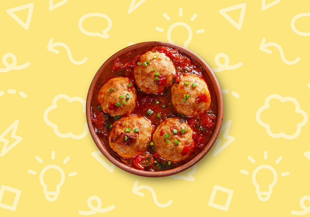 Photo de Boulettes de poulet à la sauce tomate