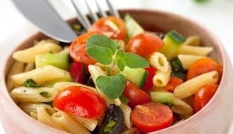 Photo de Salade de pâtes au concombre et fenouil